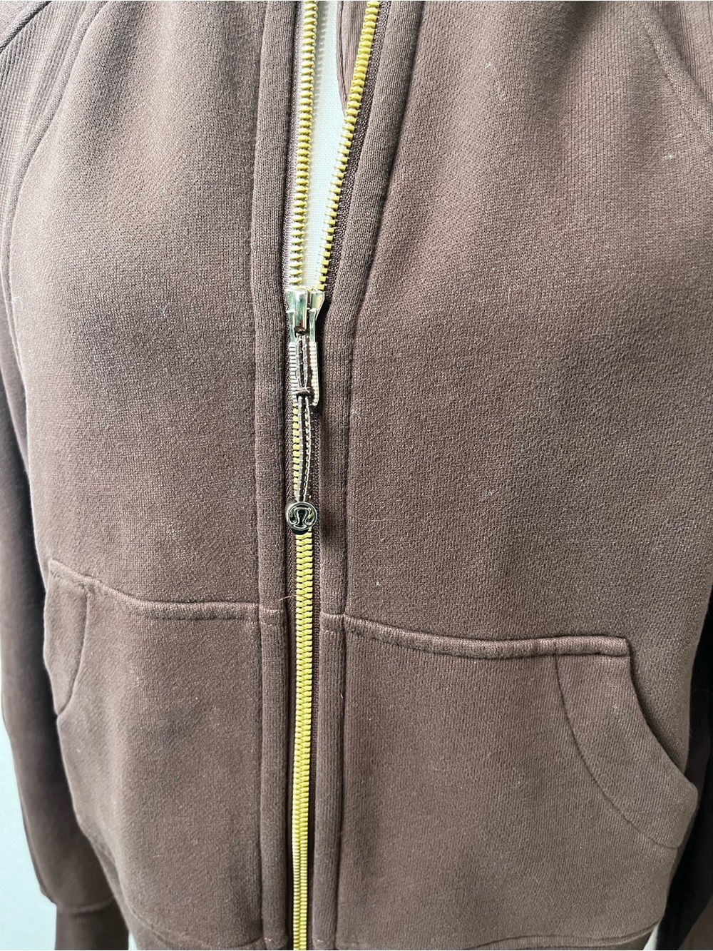 Lululemon Brown Scuba Zip Hoodie Size XS/S - Picture 5 of 9
